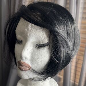 Stylish Black and Gray Women's Wig